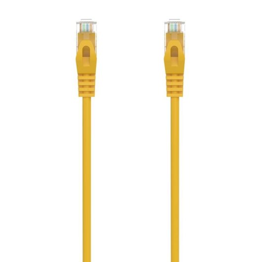 Cable de red Aisens A145-0564 Cat.6A RJ45 30 cm Amarillo