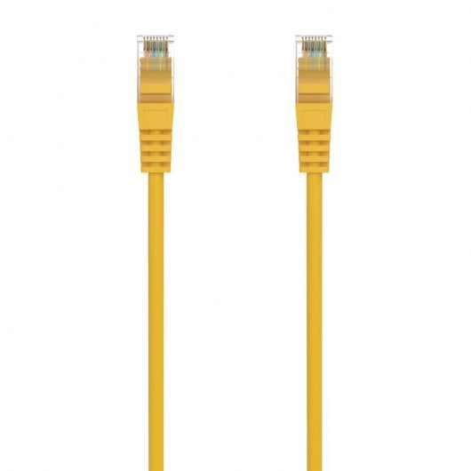 AISENS A145-0566 Netzwerkkabel Gelb 1 m Cat6a U/UTP (UTP)