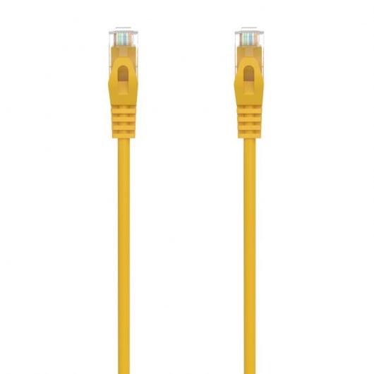 Aisens A145-0567 Cavo di rete RJ45 UTP Cat 6A 1,5 m Giallo