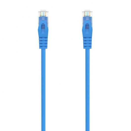 Aisens A145-0570 Cable de Red RJ45 UTP Cat 6A 25cm Azul