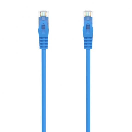 Aisens A145-0572 Cable de Red RJ45 UTP Cat 6A 50cm Azul