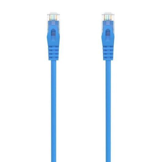 Cavo di rete Aisens A145-0574 RJ45 Cat 6A UTP 1,5m Blu LSZH
