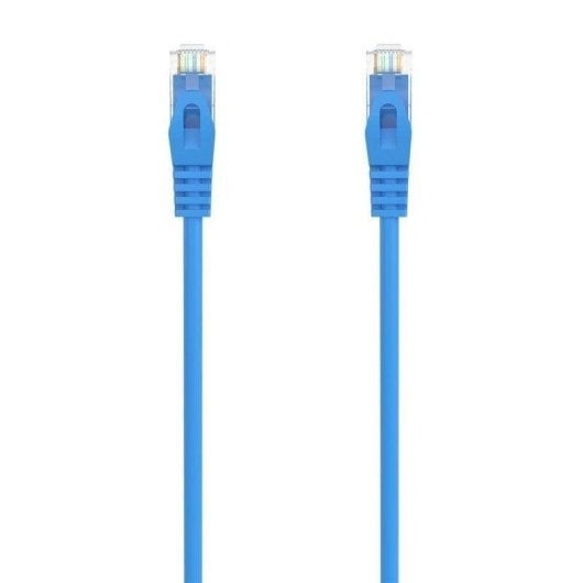 Cabo de Rede Aisens A145-0574 Cat6A UTP RJ45 1,5 m Cobre OFC LSZH Azul