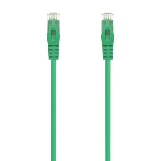 Cavo di rete Aisens A145-0577 Cat6a RJ45 UTP 0,25m Verde LSZH