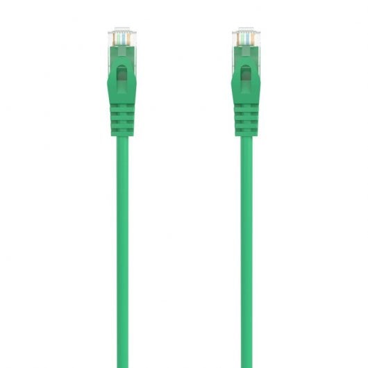 Aisens A145-0578 Cavo di rete RJ45 UTP Cat 6A 30 cm Verde