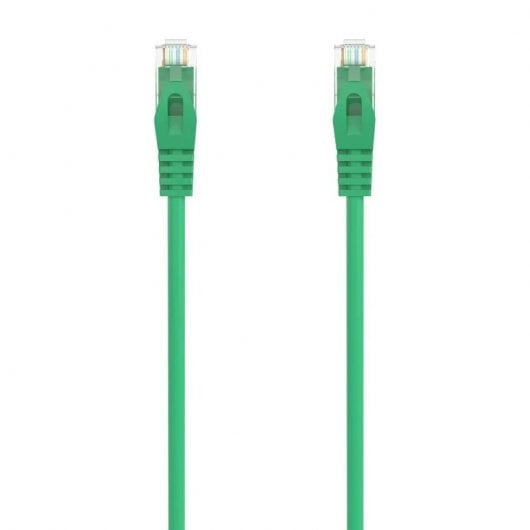 Cavo di rete Aisens A145-0580 RJ45 UTP Cat 6A 1m Verde