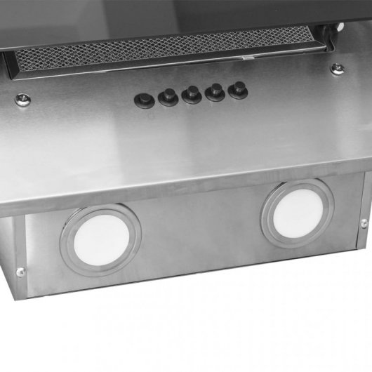 VidaXL Exaustor Decorativo 90cm Inox