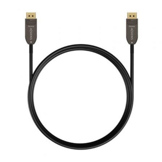 Câble DisplayPort Aisens A155-0606 1.4 8K 10m Fibre Optique Cuivre Noir