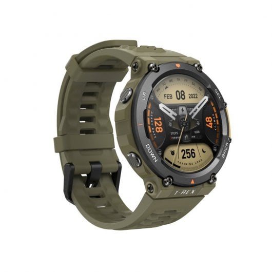 Amazfit T-Rex 2 3,53 cm (1.39") AMOLED 47 mm Digitale 454 x 454 Pixel Touch screen Nero, Verde GPS (satellitare)