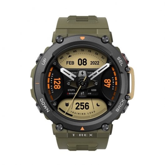 Amazfit T-Rex 2 3,53 cm (1.39") AMOLED 47 mm Digitale 454 x 454 Pixel Touch screen Nero, Verde GPS (satellitare)