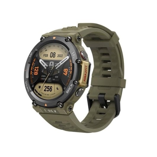 Amazfit T-Rex 2 GPS Bluetooth 47mm AMOLED Verde Wild green Unica Resistenza 10ATM SpO2 Cardio