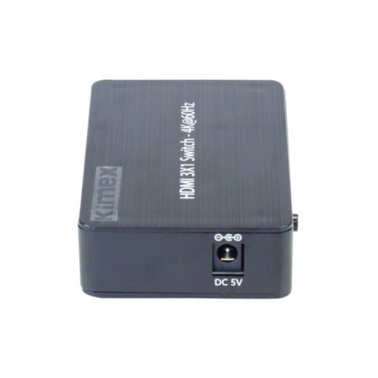 Kimex Switch 3x Entradas-1x Salida HDMI2.0 HDCP2.2 4K 60Hz