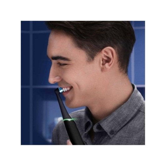 Oszillierende Zahnbürste Braun Oral-B iO 6 S 5 Modi 2 Bürstenköpfe Drucksensor Timer Bluetooth Display Etui