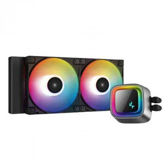 Refrigeração Líquida DeepCool LS520 240mm 2 Ventoinhas A-RGB Preto