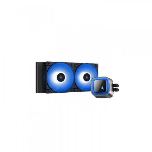 Refrigeração Líquida DeepCool LS520 240mm 2 Ventoinhas A-RGB Preto