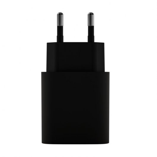 Leotec Carregador de Parede Duplo USB-C PD/USB 2.0 20W Preto