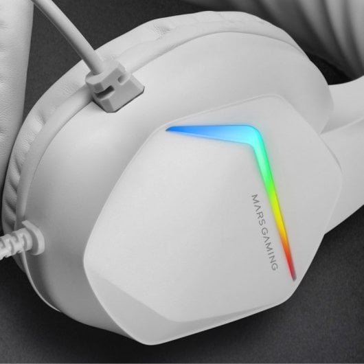 Mars Gaming MH122 Headset Gaming FRGB Brancos