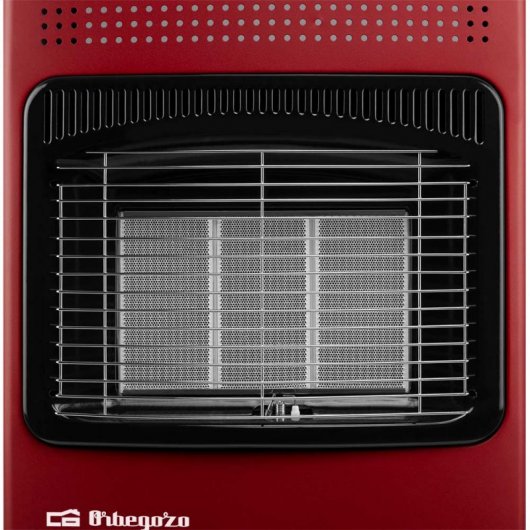Orbegozo HCE 74 Estufa de Gas Roja