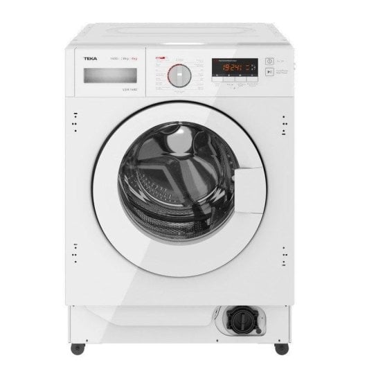 Lavasecadora Teka 8kg B LSI6 1480 integrable centrifugado 1400 rpm display digital
