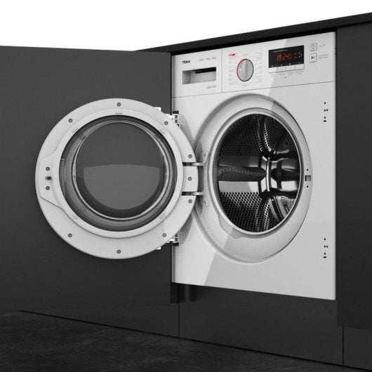 Lavasecadora Teka 8kg B LSI6 1480 integrable centrifugado 1400 rpm display digital