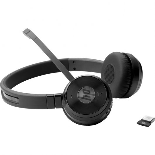 Casque HP UC Bluetooth sans fil avec Réduction de Bruit, Microphone, Noir