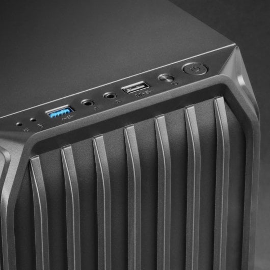 Mars Gaming MC-S2 Caja PC Micro-ATX Ultra-Compacta 2x Ventilador FRGB USB 3.0 Ventana Negro