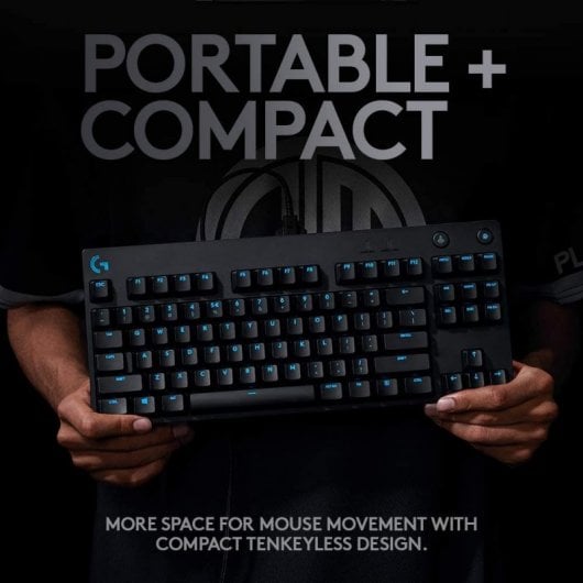 Logitech G Pro TKL Teclado Gaming Mecánico RGB QWERTZ (GER) GX Blue