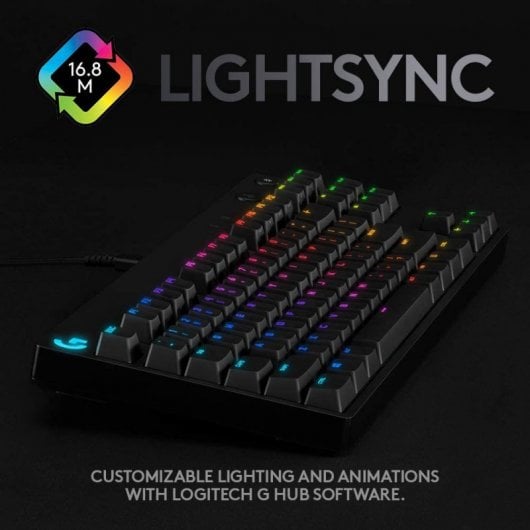 Logitech G Pro TKL Teclado Gaming Mecánico RGB QWERTZ (GER) GX Blue