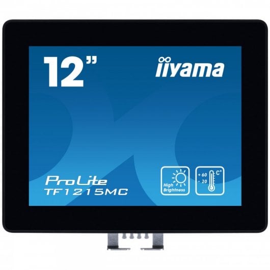 Iiyama ProLite Cadre Ouvert TF1215MC-B1 12,1" LED IPS XGA Tactile