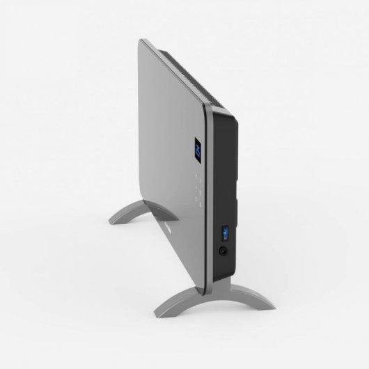 Universal Blue Cala Conta 5015B Panel Calefactor de Cristal Negro WiFi 1500W