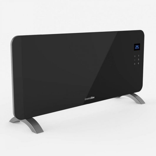 Universal Blue Cala Conta 5020B Panel Calefactor de Cristal Negro WiFi 2000W