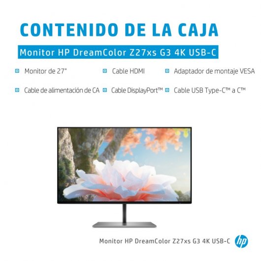 HP DreamColor Z27XS G3 27" LED IPS UltraHD 4K USB-C