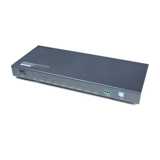 Kimex Splitter HDMI 2.0/HDCP 2.2 1x Ingresso-8x Uscite EDID RS232 4K60Hz