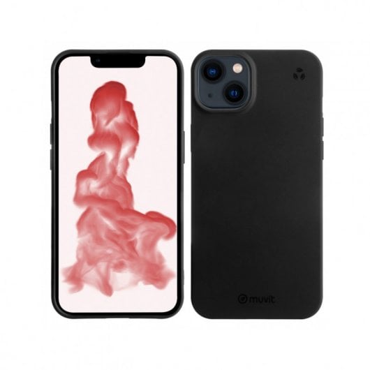 Custodia Muvit for Change Recycletek nera per Apple iPhone 14 Plus