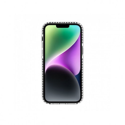 Muvit for Change Funda Recycletek Magsafe Shockproof 3m Transparente/Negra Apple iPhone 14 Plus