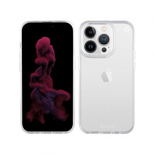 Muvit for Change Transparent Recycletek Case für Apple iPhone 14 Pro