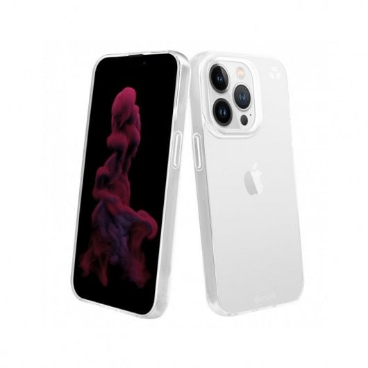 Muvit for Change Transparent Recycletek Case für Apple iPhone 14 Pro