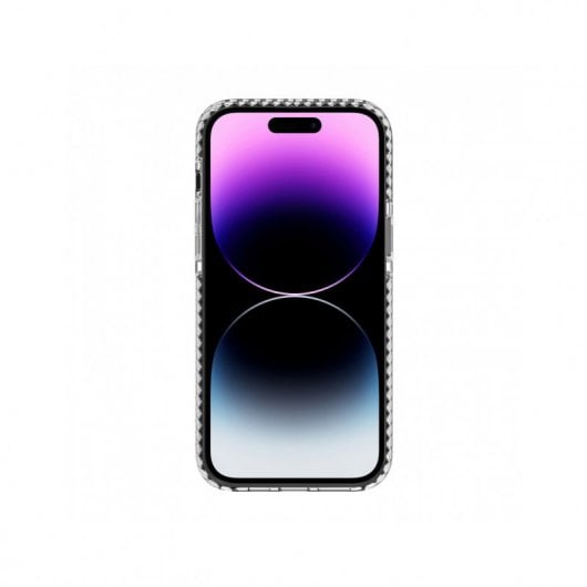 Muvit for Change Funda Recycletek Magsafe Shockproof 3m Transparente/Negra Apple iPhone 14 Pro Max