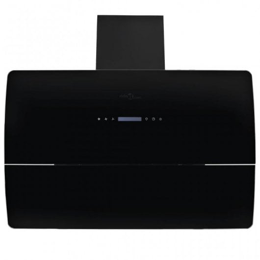 VidaXL Hotte décorative 90 cm D Inox/Noir