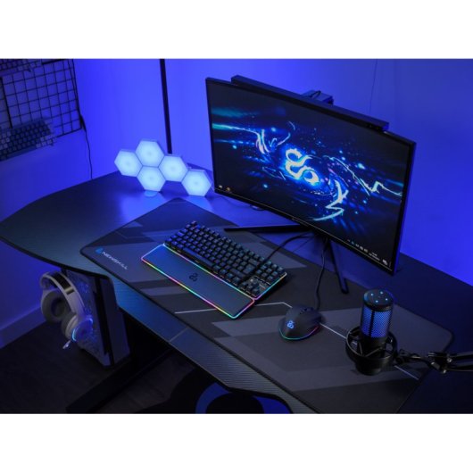Newskill Artemis Black Alfombrilla Gaming Gigante Negra