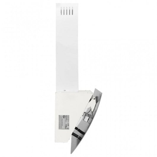 Campana decorativa VidaXL 60 cm in acciaio inossidabile/vetro temperato bianco