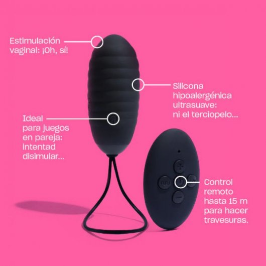 Platanomelon Oh Basics vibratore a uovo blu