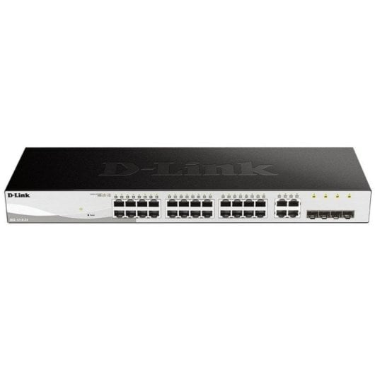 Switch D-Link DGS-1210-24 24 ports Gigabit 4 Combo SFP gestion intelligent rack 1U