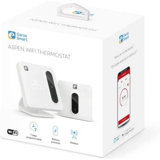 Garza Aspen Termostato Inteligente WiFi para Caldera/Calefacción