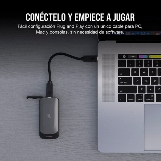 Disque dur SSD portable Corsair EX100U 2 To USB-C