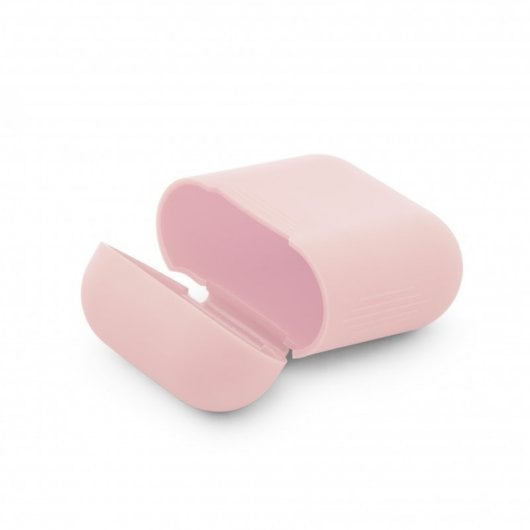 PcCom Essential Funda Protectora para Airpods Rosa