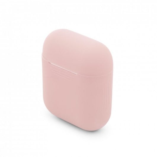 PcCom Essential Funda Protectora para Airpods Rosa