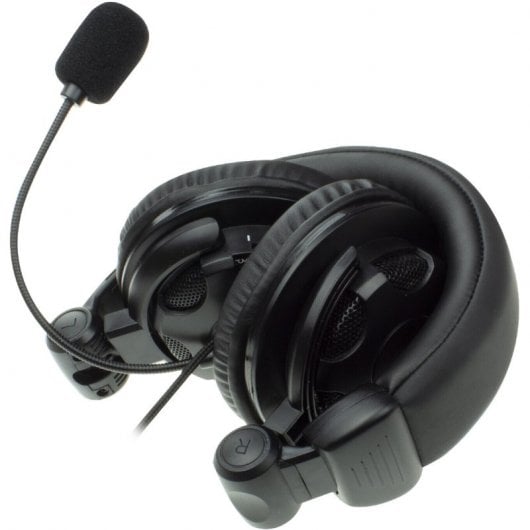 Ewent EW3564 Auriculares con Micrófono Negros
