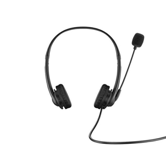 Auriculaires HP G2 filaires USB-A pour bureau avec réduction de bruit passive noirs