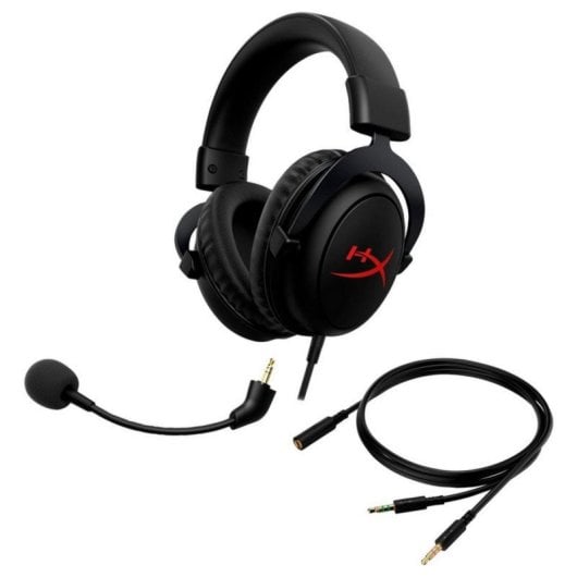HyperX Cloud Core + 7.1 Auriculares Gaming USB Negros